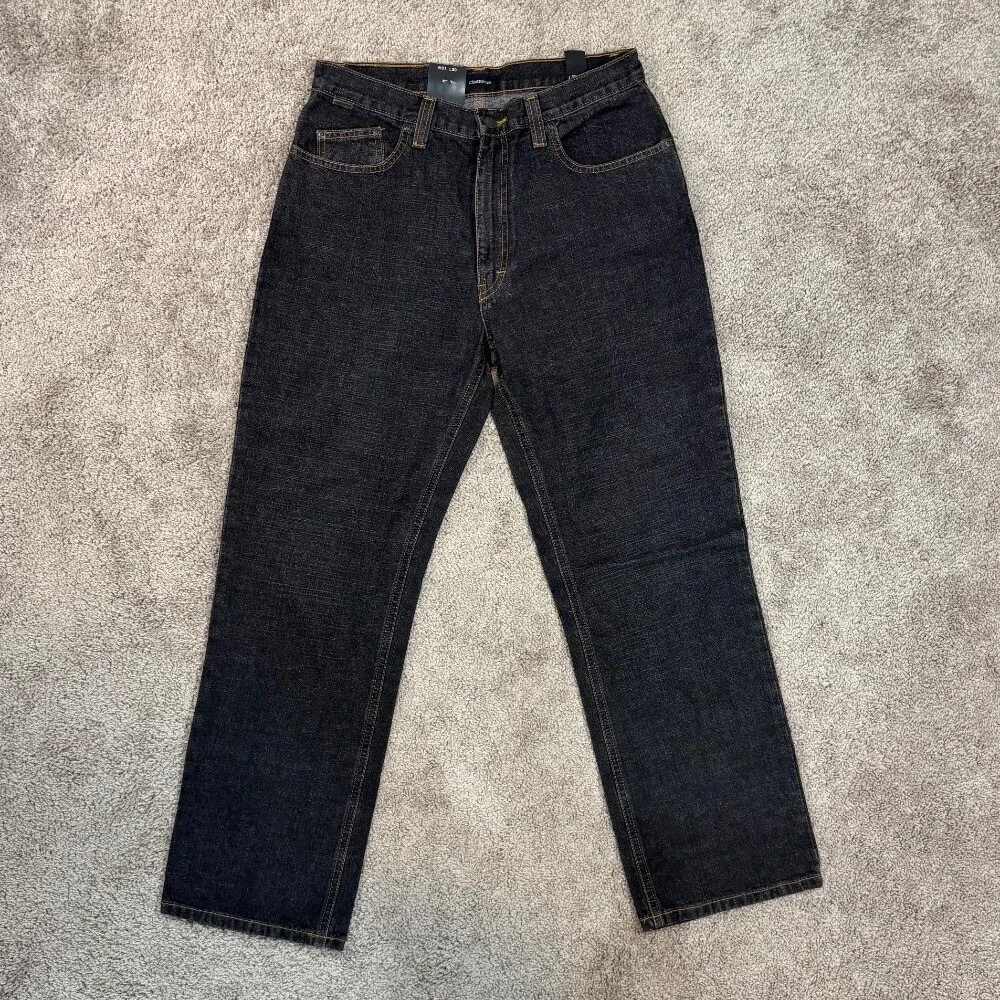Claiborne Mens Straight Leg Jeans 31x30‎ Dark Wash Denim NWT